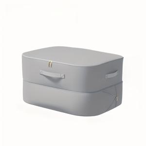 TEMU 초대형 헤비듀티 압축 보관백 - 지퍼 클로저, 스택 가능 옷장 & 여행용 가방, 침구류 및 계절 장식품 정리용 대용량 수납 솔루션, 내구성 나일론 소재