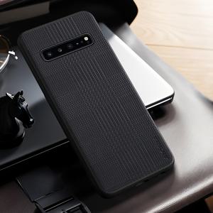 TEMU 갤럭시 S10 5G Plus Lite S10e용 하운드투스 패턴 슬림 얇은 케이스, 안티드롭 보호 케이스