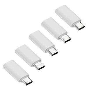 TEMU 5개 세트, Lightning to USB-C 어댑터에 적합, iPhone 15/16 Pro/16 Pro Max/Plus/Samsung S24/iPad Air/Nintendo Switch 호환, 충전 및 데이터 전송용 (Lightning to Type-C 어댑터)