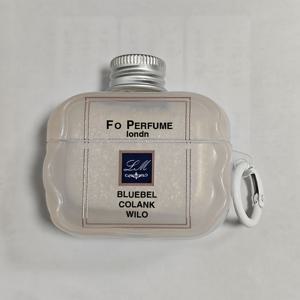 TEMU 크리에이티브 3D 병 뚜껑 향수 디자인 이어폰 케이스, Airpods Pro Pro2 보호 커버에 적합, Apple 이어폰 케이스 (Airpods 1 2용), Airpods 3 신형 모델 소프트 이어폰 쉘, 충격 방지.