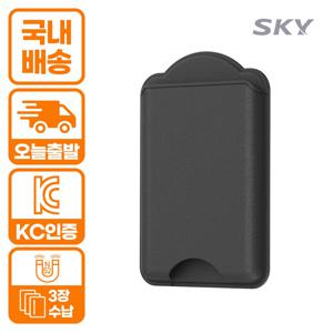 TEMU 스카이 팔레트 마그네틱 가죽 카드지갑 for Apple,