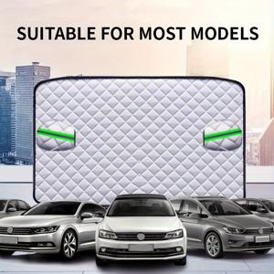 TEMU 사계절 차량 선 차단 열차단 선쉐이드 커튼 앞유리 방한 커버 눈 커버 차량 커버 눈 방패 추수감사절 선물|차량햇빛가리개|자동차햇빛가리개