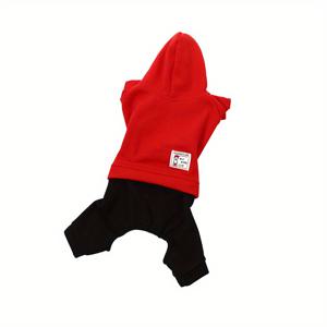 TEMU 1개 빨간모자 매칭 네발 재킷