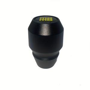 TEMU 유니버설 모모 알루미늄 합금 블랙 수동 기어 스틱 시프트 노브 레버