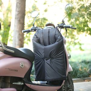 TEMU 전기 자전거 커버, 겨울 방풍 보호막, 분리 가능, 두꺼운, 양면, 소형 전기 배터리 차량용, 가을/겨울 방풍 커버 (전기 자전거용), 겨울 소형 배터리 차량용 향상된 보온성|자전거|전기자전거