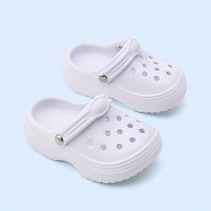 TEMU 여름용 고양이 & 소형견 슬리퍼 - ABS 펫 클로그, 발자국 무늬 고양이 동굴 하우스 신발 /실내외 착용, 슬립온 홈 & 해변 나들이용 (손세탁 전용) - 고양이 & 소형동물을 위한 귀여운 디자인