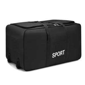 TEMU 대형 고하중 이동식 캐리어 가방 롤링 여행 가방 - 옥스포드 천 이사용 수납가방, 헬스장, 대학, 휴가용 넉넉한 여행용 더플백 - 손세탁 가능 대용량 가방