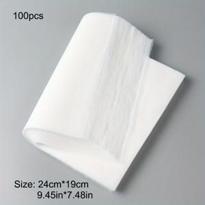 TEMU 100개입 네일 진공 필터 세트, 매니큐어 먼지 방지용 일회용 필터 페이퍼, 네일 아트 진공 청소기 교체용 먼지 컬렉터 매트