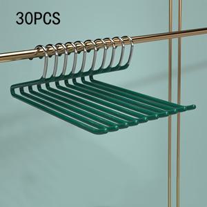 TEMU 30개입 공간 절약형 거위 모양 Z자형 바지 걸이, 튼튼한 금속 재질, 다기능으로 집에서 바지를 정리하거나 의류 매장에서 전시할 수 있습니다. 바지와 상의 모두에 적합한 공간 효율적인 옷장 정리 용품