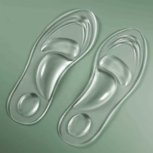 TEMU 2개/1켤레 남녀공용 실리콘 마사지 아치 지지 깔창 - 부드럽고 매우 부드러움 | 평평한 발 | 오래 서 있기 힘들지 않음 | 남성용 패딩 | 배변 깔창