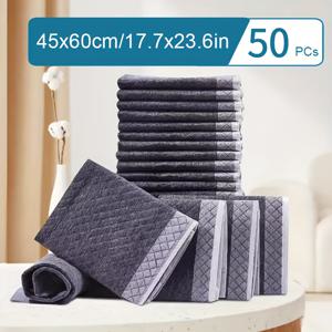 TEMU 흡수력 강한 강아지 기저귀 두꺼운 훈련 패드 빠른 건조 방취 제거 개 소변 매트 펫 용품 100/50/40개입|배변패드|패드