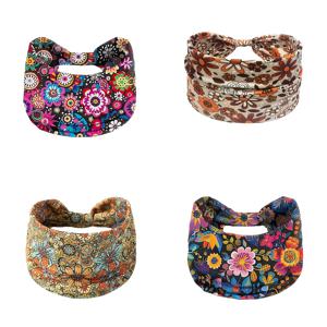 TEMU 4개 세트 스타일 여성용 요가 헤어 타이 플로럴 디자인, 스포츠 헤드웨어 및 뷰티 액세서리, 운동용 머리띠, 여성용 스타일리시 헤어밴드, 가벼운 헤드웨어, 내구성 있는 헤어 액세서리, 패션 헤어 밴드 세트, 보호 스타일 애호가를 위한 여성용 헤어 액세서리|스포츠헤어밴드