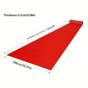 TEMU 원피스, 100Cm/39.37Inch 폭, 크리스마스 장식 레드 카펫 (호텔 로비/고급 클럽 장식, 웨딩 리셉션 통로 완벽 덮개 매트, 미끄럼 방지 소재, 손세탁 전용, 경량, 야외/캠핑에 적합)
