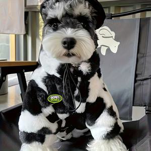 TEMU 고양이 및 강아지용 두꺼운 방한 코트 | 미니, 토이, 소형견에 적합, 니트 폴리에스터 원단, 지퍼 잠금