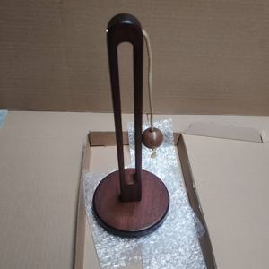 TEMU 펜던트가 있는 단단한 나무 주방 수건 걸이 - 드릴 설치 불필요, 롤 페이퍼 & 게으른 수건 정리대용 수직 정리함, 모던 농가 스타일, 튼튼한 나무 구조, 주방 수납 솔루션, 디자인, 홈 정리 용품