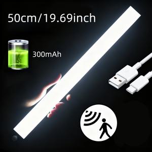 TEMU NBBUFF 모션 감지 LED 조명 (3가지 색온도, 밝기 조절, 360° 인체 감지 센서, USB 충전 지원). 침실, 침대 옆, 계단, 캐비닛, 책상 등에 적합