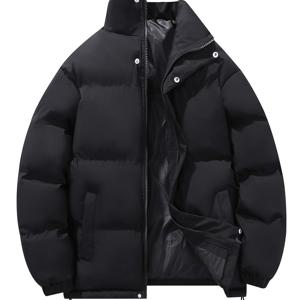 TEMU 새로운 크리스마스 겨울 남성 자켓, 남성 크리스마스 선물, 스탠드 칼라 겨울 코트, 따뜻한 자켓