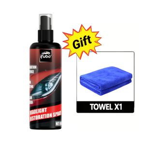 TEMU 올인원 자동차 헤드라이트 복원 키트 - 즉각적인 밝기 복원, 황변/산화/스크래치 제거, 안개 방지 및 보호 코팅, 모든 차종에 적합, DIY 헤드라이트 수리 //제논//비상등용