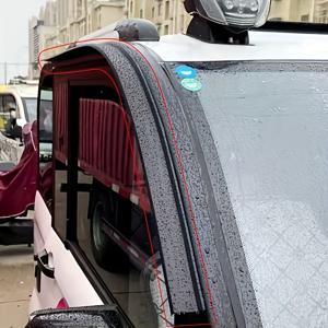 TEMU 차량 창문용 범용 레인 커버, 측면 창문 레인 스트립 - 자동차, RV, 캠핑 차량 및 트레일러에 적합, 컴팩트 레인 커버, 간편한 설치 스트립, 강화된 보호대, 내후성 소재, 도어 및 창문 보호대, 자동차용품, 자동차몰딩, 차량 용품, 자동차 풍절음, 차량용품, 자동차 도어 고무