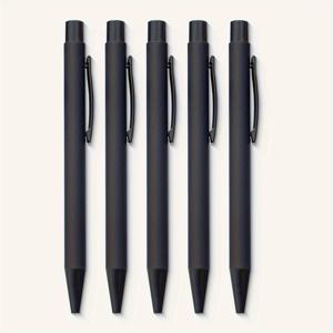 TEMU 리트랙터블 볼펜 5개 세트 - 부드러운 필기감의 사무용품, 남녀 공용 - 완벽한 선물 아이디어