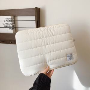 TEMU 1개 11인치 / 13인치 / 15인치 자수 노트북 슬리브 - 충격 방지, 스타일리시한 자수 및 내구성 있는 디자인의 일상 사용, 직장 및 학교용|노트북파우치