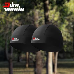 TEMU 스컬 캡 비니, 남녀 공용 사이클링 및 런닝에 적합한 흡습 라이너 모자|자전거헬멧