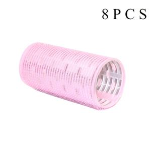 TEMU 8pcs 일반적인 머리 타입을 위한 대형 알루미늄 헤어 컬러, 자체 접착 루트, 클립, 연장하는 게으른 헤어 스타일링 장치