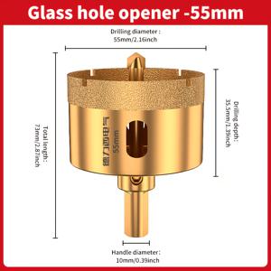 TEMU 건식 및 습식 모두에 적합한 나사산 드릴 비트, 범용 삼각 핸들이 특징입니다. 타일, 세라믹, 돌, 대리석, 화강암 및 벽돌에 사용하기에 이상적이며, 석공들 사이에서 인기 있고, 유용한 액세서리입니다.