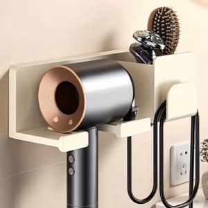 TEMU 벽걸이 무드릴 선반 - 헤비듀티 /설치, 욕실/방용 - 플라스틱 수납 선반, 정리함 (공구 불필요)