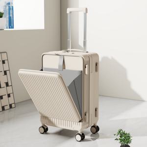 TEMU 프론트 오픈 캐리어기 18인치 20인치내용 하드 캐리어