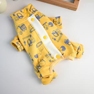 TEMU 1개 애완동물 옷, 가을/겨울 따뜻한 배 덮개 슈트 (고양이 & 강아지), 범용 홈웨어, 캐주얼 스타일, 애완동물 의류, 애완동물 패션, 애완동물 의상