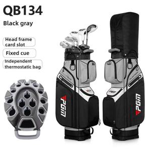 TEMU PGM 골프 백 남녀공용 볼백 - 충돌 방지 고정 스탠드 골프 클럽 가방 QB134
