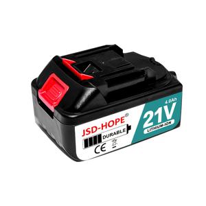 TEMU 4.0Ah 용량의 21V 배터리, 정품 21V 전동 공구 배터리 팩과 호환, 전동 드릴과 같은 다양한 전동 공구에 적합.