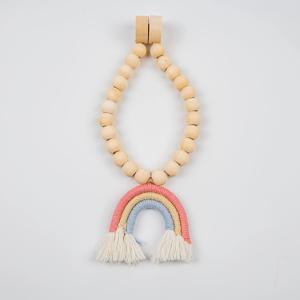 TEMU 2개입, 무지개 자석 커튼 타이백, 신선한 가든 스타일, 드릴링 및 설치 불필요, 팩당 2개입