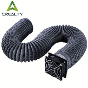 TEMU Creality 3D 프린터 인클로저 연기 추출 키트 4000RPM 효율적인 환풍 배기 먼지 호스 조각기 보호 커버