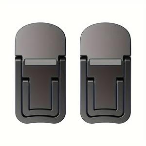 TEMU 듀얼 조절 가능한 노트북 스탠드 & 데스크 쿨러 - 휴대용 접이식 컴퓨터 스탠드, 높이 조절 기능, 사무실용 냉각 시스템, 태블릿/노트북 호환, 책상 또는 침대 옆 사용을 위한 공간 절약형 디자인