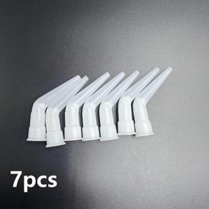 TEMU 접착제, 실리콘 실란트, 코킹용 호환 접착기 노즐 팁 - 내구성 PP 소재 - DIY, 건설, 배관공사, 자동차 수리에 이상적 - 다목적 강력 접착 액세서리, 균일한 노즐 디자인, 견고한 구조, 쉬운 사용, 장수명 액세서리, 전문가용