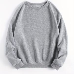 TEMU 여성용 아메리칸 스타일 긴팔 따뜻한 크루넥 캐주얼 스포츠웨어, 봄 가을 아우터웨어