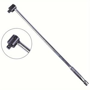 TEMU 헤비듀티 카프리 툴 로드 - 드라이브/익스텐션 레버, 스프링 장착 메커니즘, 유연하고 텔레스코픽 디자인, 자동차 수리 및 유지보수용 - 잠금 장치가 있는 헤비듀티 익스텐션 바, 내구성 있는 도구, 연장 및 레버리지 작업용