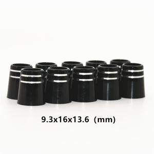 TEMU 10 팩 고품질 플라스틱 골프 클럽 우드/아이언 더블 실버 링 고무 링/고무 슬리브 0.335/0.350/0.370 클럽 팁 골프 클럽 슬리브 어댑터 교체용으로 적합합니다.