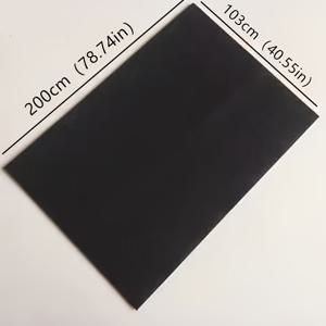 TEMU 블랙 카트렁크 매트 103×200cm 펠트 패드 RV 트럭 다목적 두께 2mm 캠핑, 및 자동차 수리용 범용 차량 카고 라이너|캠핑매트