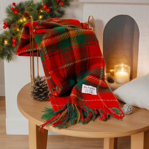 TEMU 여성용 체크 스카프 (겨울용), 한국 스타일, 2024년 신상 다기능 두꺼운 따뜻한 스카프, 크리스마스 선물로 완벽, 아름다운 포장, 친구 및 가족에게 적합, 고급 브랜드에서 온 정교한 선물.