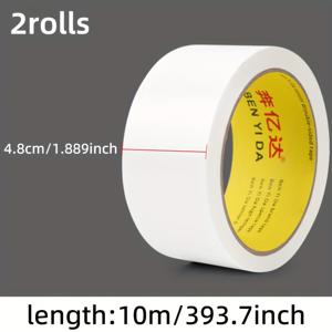 TEMU 전기 자동차 플라스틱 쉘용 고접착 방수 수리 테이프, 손상된 배터리 자동차 케이싱, 자동차 범퍼, 머드가드 및 차체 균열 보수에 적합.