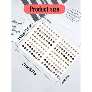 TEMU 맞춤 얼굴 네일 스티커, 개인 맞춤 네일 워터마크, 맞춤 사진 네일 데칼, 네일 타투, 트렌디한 매니큐어, 맞춤 네일 워터마크, 개인 맞춤 얼굴 스티커, 특별한 크리스마스 선물, 네일 스티커 연습 시트, DIY 네일 아트 용지|타투스티커