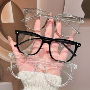TEMU 레트로 클래식 스타일 안경 3종 세트 - 남녀공용 - 및 사무실용으로 적합.