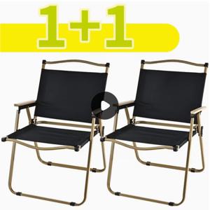 TEMU 아웃도어 컴포트 캠핑 의자 세트 대형, 블랙 야외 접의자, 해변 낚시, 크리스마스 선물 , 옥스포드 원단으로 캠핑, 낚시, 피크닉, 해변 놀이, 레저,크리스마스 선물, 할로윈 선물|접이식의자|낚시대
