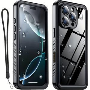 TEMU 아이폰 17, 16, 15, 14, 13, 12 Promax, Plus, Pro 케이스입니다. 360° 충격 방지 디자인으로 한 보호 기능을 제공합니다. 재질, 마그네틱 방수, 방진 및 방설 기능, 내장형 스크린 보호 기능이 포함되어 있습니다.|폰케이스|아이폰케이스