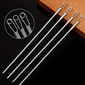 TEMU 고강도 고무줄 퓨즈 공구용 신축성 끈 꿰기 도구 4개 세트, 바지 허리끈 및 모자끈 꿰기 장치, DIY, 공예, 의류용 빠르고 정밀한 재봉 액세서리 (초보자 및 전문가에게 이상적)