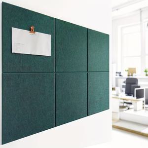 TEMU 펠트 벽 타일 6개 | 대형 코르크 보드 대체품 | 사무실, 가정 및 교실용 미적 펠트 게시판 | 스타일 대형 코르크 보드