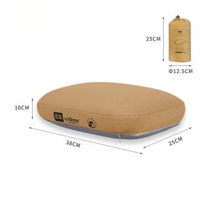 TEMU 아웃도어 캠핑 메모리폼 베개 , 휴대용 목 받침 야외 캠핑 베개 1개 야외 캠핑 베개 1개 , 3D 와이드 자충 베개 에어 폼 쿠션,메모리폼 여행용 베개|목베개